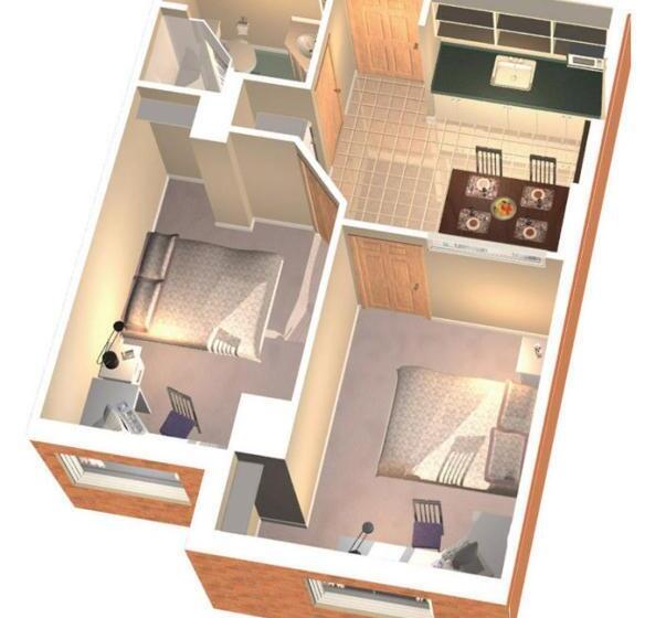 침실 2개 아파트, Residence & Conference Centre   Ottawa West