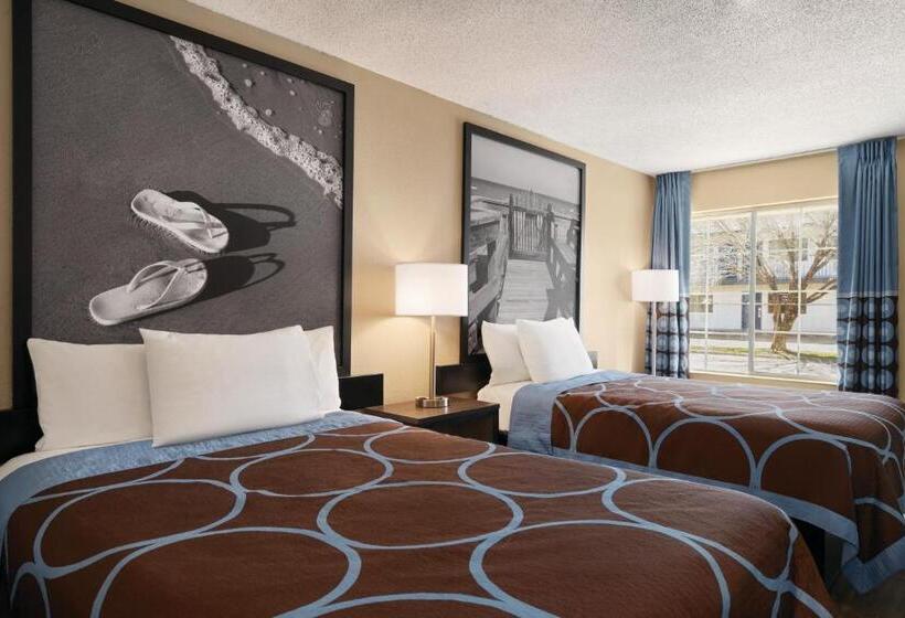 Номер Стандарт 2 Двуспальные Кровати, Super 8 By Wyndham Gulfport Biloxi Airport
