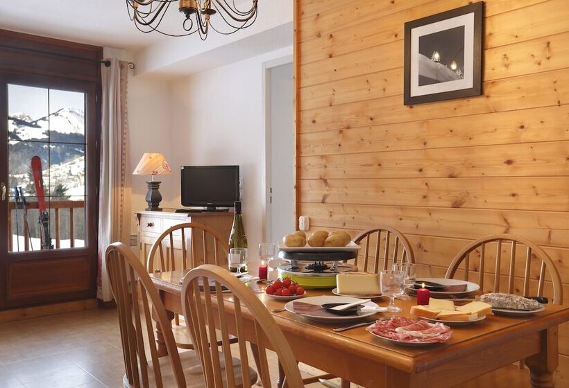 Апартаменты 2 Спальни, Residence Nemea Les Chalets Des Evettes