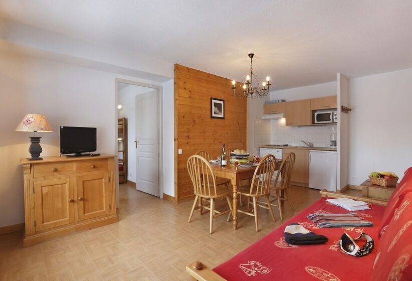 Апартаменты 2 Спальни, Residence Nemea Les Chalets Des Evettes