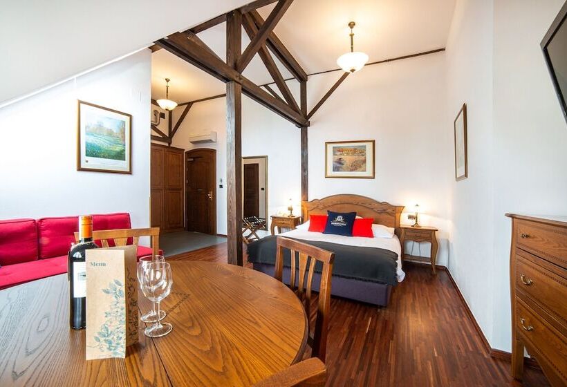 Номер Deluxe, Aparthotel Hornigold W Zielonej Kamienicy