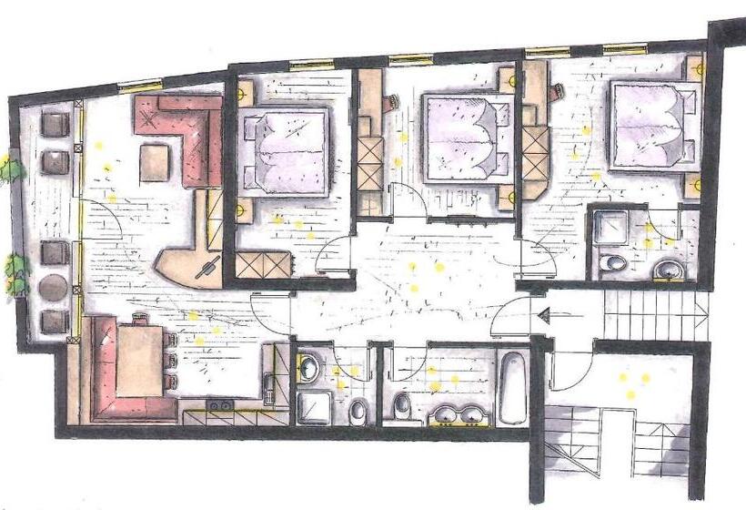 Апартаменты 3 Спальни, Schimpfösslhof