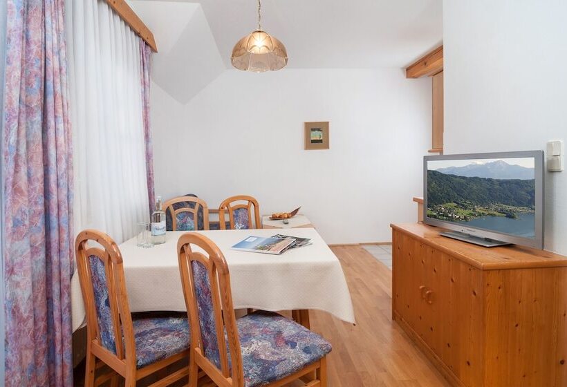 Апартаменты 1 Спальня с Балконом, Wellness Landhaus Parth