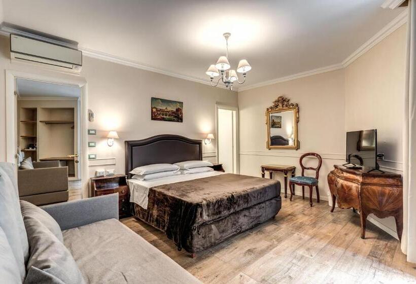 デラックスの４人部屋, Aurelius Ponte Sant Angelo
