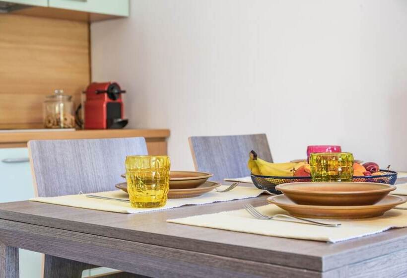 バルコニー付き１ベッドルームアパートメント, Residence Nuove Terme