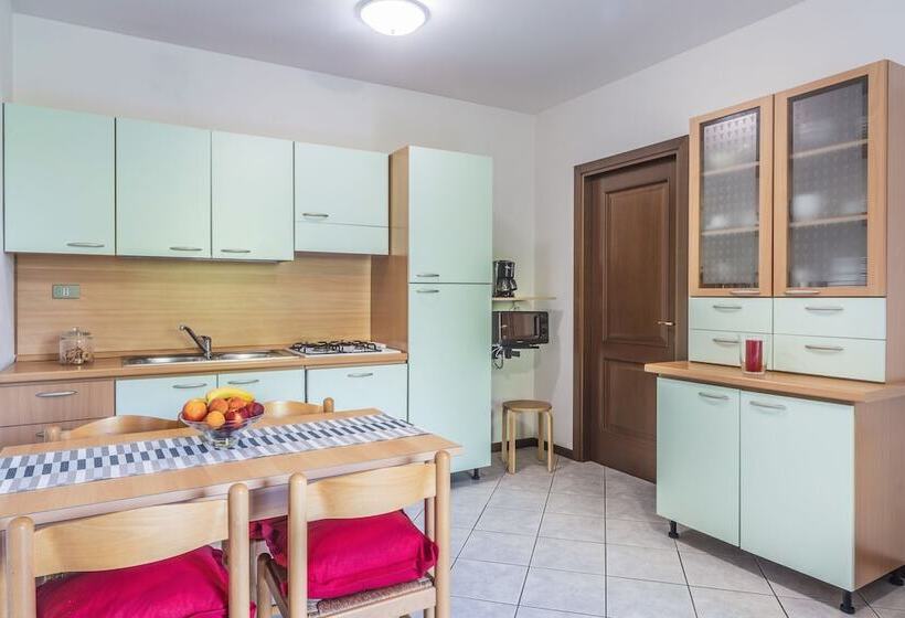 バルコニー付き１ベッドルームアパートメント, Residence Nuove Terme