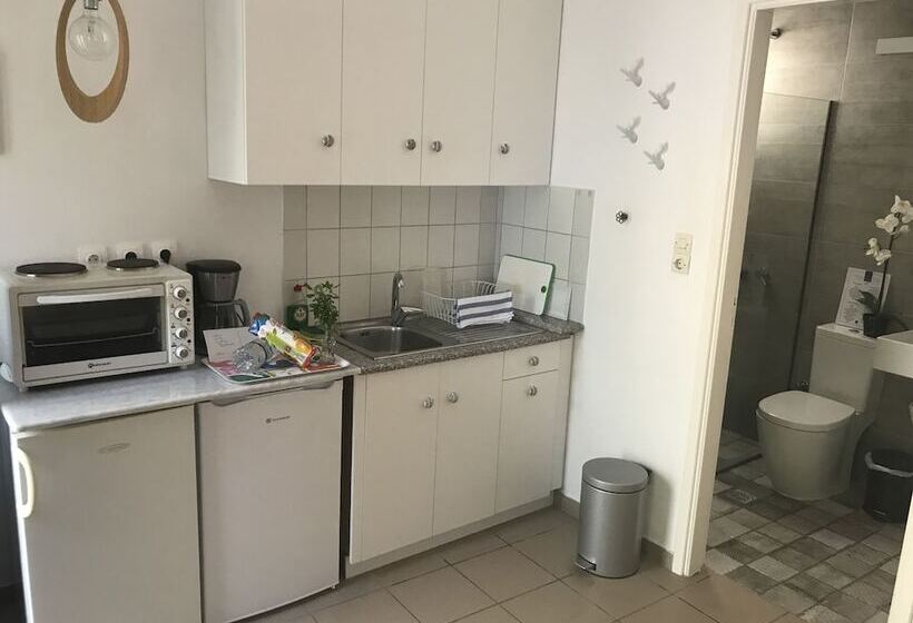آپارتمان 1 خوابه با چشم‌انداز باغ, Big Blue Apartments