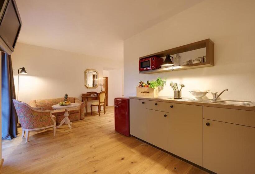 带1个卧室的高级公寓, Historic Guesthouse Bircher B&b Apartments By Sterzing