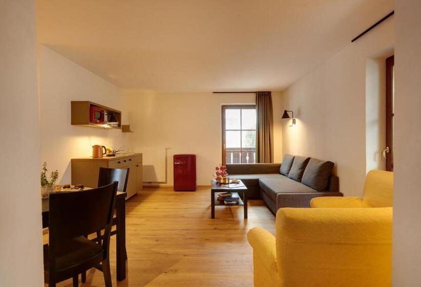 带1个卧室的高级公寓, Historic Guesthouse Bircher B&b Apartments By Sterzing