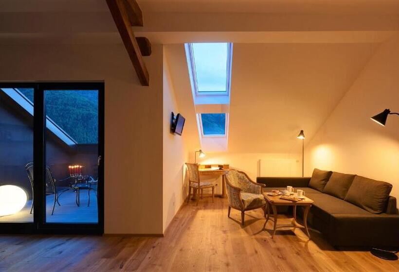 带1个卧室的豪华公寓, Historic Guesthouse Bircher B&b Apartments By Sterzing