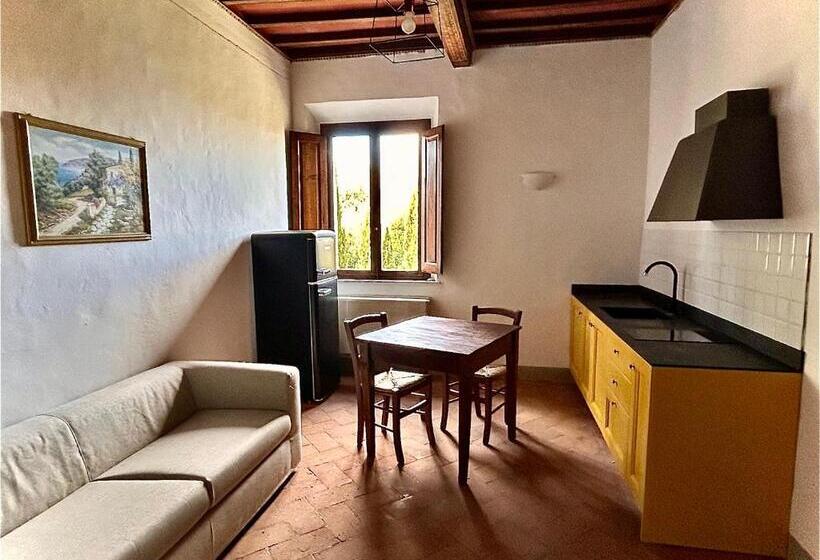 شقة غرفة واحدة مطلة على الحديقة, Villa Mucellena