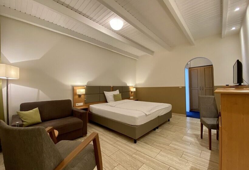 Апартаменты 1 Спальня с Террасой, Waldhotel Zum Bergsee Damme