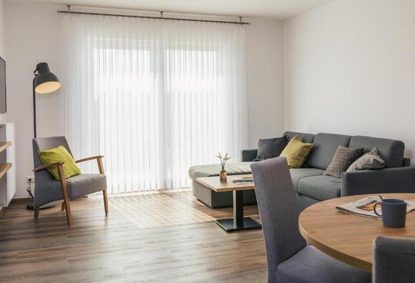 Апартаменты 1 Спальня с Террасой, Waldhotel Zum Bergsee Damme