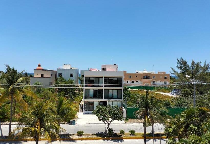 غرفة قياسية مطلّة علي الحديقة, Cabañas Puerto Morelos