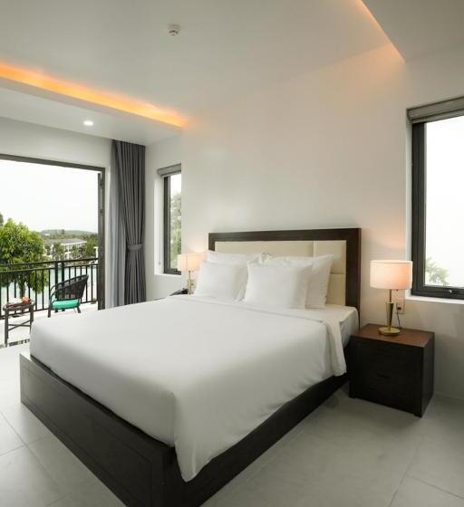 اتاق استاندارد با چشم‌انداز استخر, Dad Resort Phú Quốc