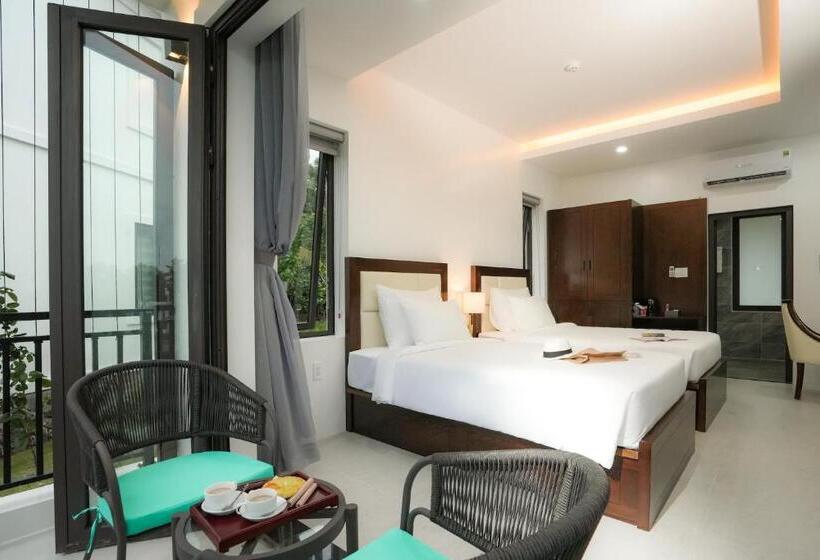 اتاق استاندارد با چشم‌انداز باغ, Dad Resort Phú Quốc