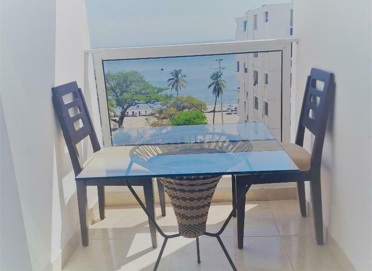 Quarto Familiar, Apartaestudios Luna Azul Rodadero