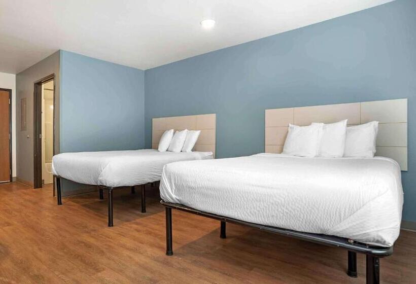 带2个双人床的标准工作室, Extended Stay America Select Suites  Tallahassee  Northwest