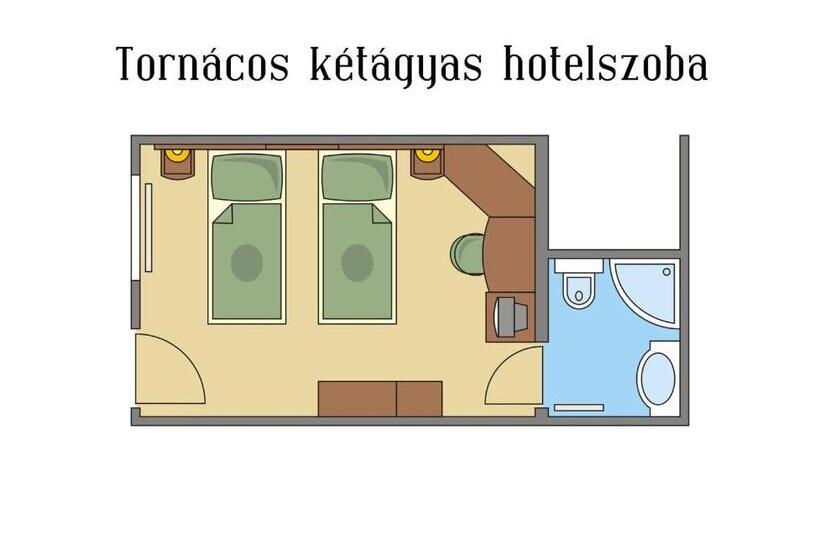 标准间, Geréby Kúria Hotel és Lovasudvar