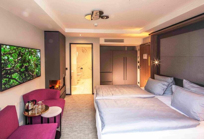 Standardzimmer mit seitlichem Meerblick, Das Ahlbeck Hotel & Spa