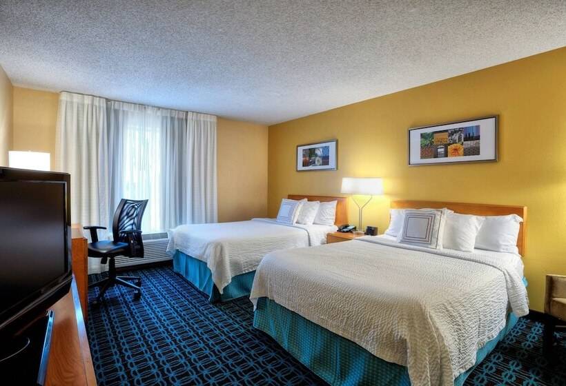 Quarto Estandar 2 Camas Casal, Fairfield Inn And Suites By Marriott Mcallen