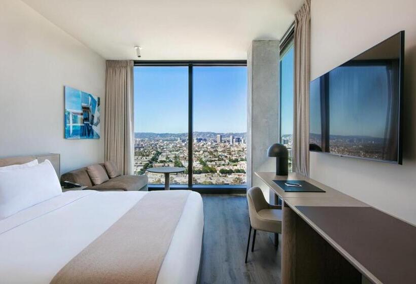 带大床的标准间, Ac Hotel By Marriott Downtown Los Angeles