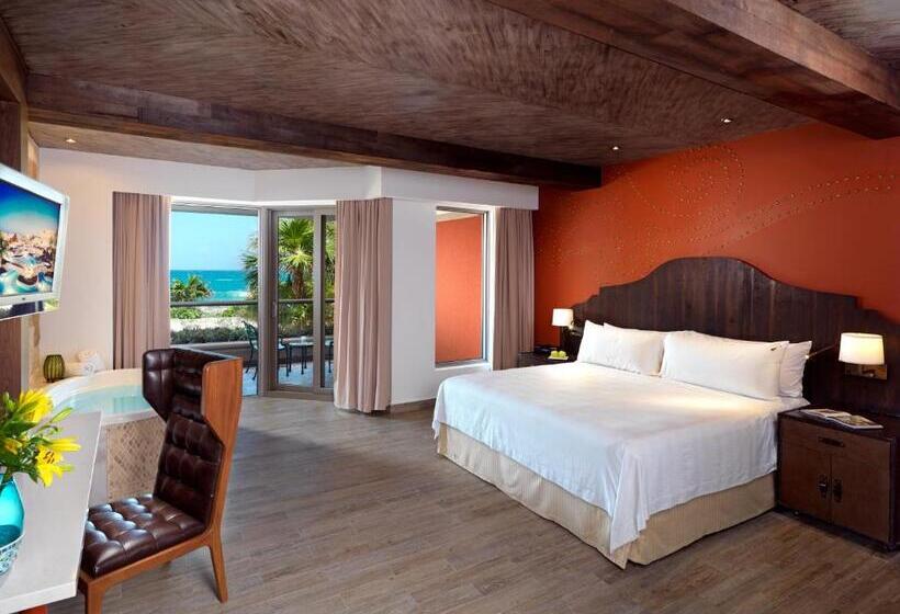 キングサイズベッドのデラックスルーム, Hard Rock Hotel Riviera Maya   All Inclusive