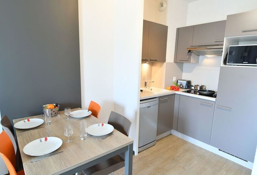Апартаменты 1 Спальня, Appart Hôtel Mer & Golf City Bordeaux   Bruges