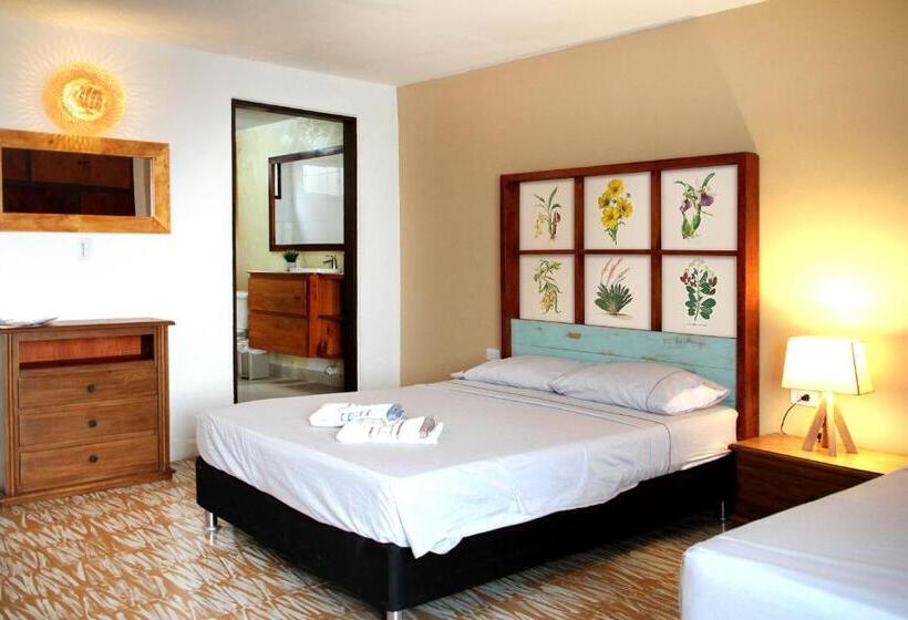 디럭스 룸, Cacao Hostel Santa Marta
