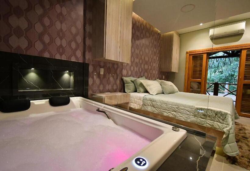 디럭스 룸, Pousada Chão De Folhas Spa Boutique
