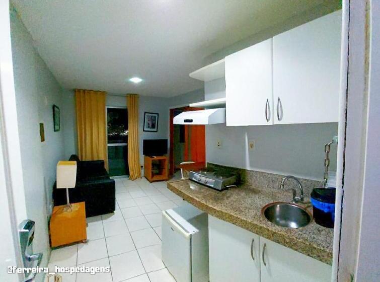Apartamento 1 Dormitório, American Flat   Ponta D Areia   Ferreira Hospedagens