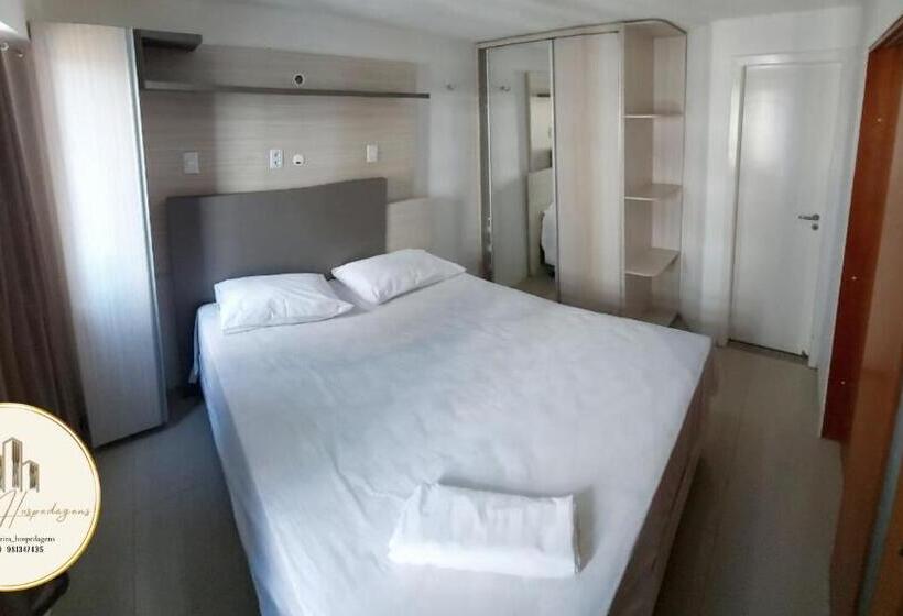 Apartamento Superior 1 Dormitório, American Flat   Ponta D Areia   Ferreira Hospedagens