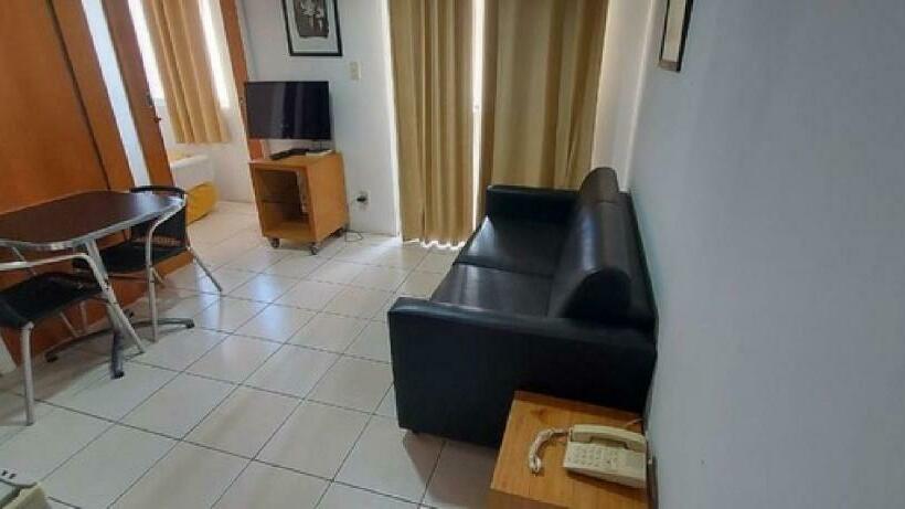 Apartamento 1 Dormitório Vista Mar, American Flat   Ponta D Areia   Ferreira Hospedagens