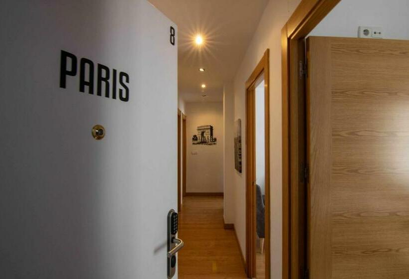 דירת שלושה חדרים, Apartamento Paris