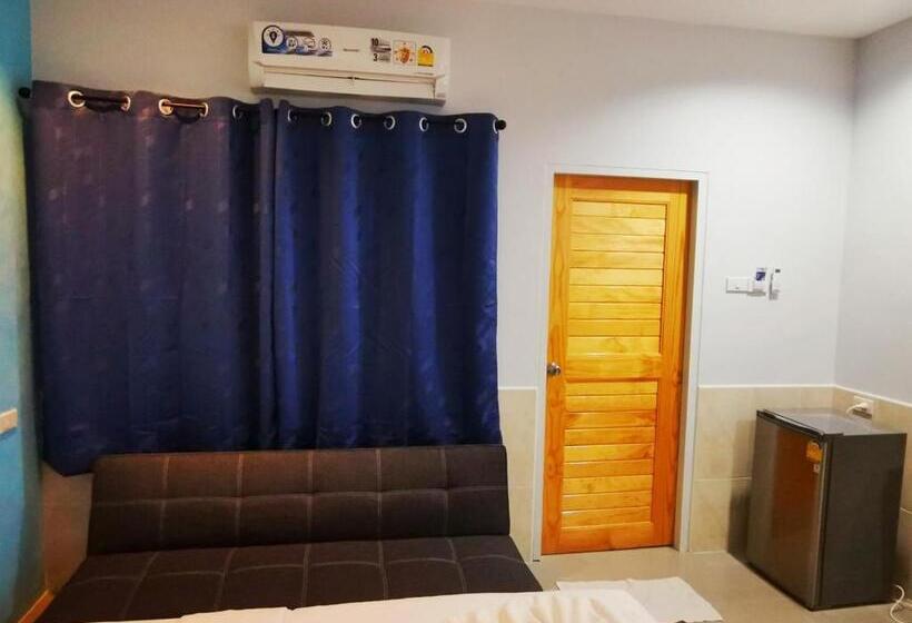 Стандартный Номер Кровать Кинг, ลิตเติ้ล ฮิลล์ สัตหีบ รีสอร์ท