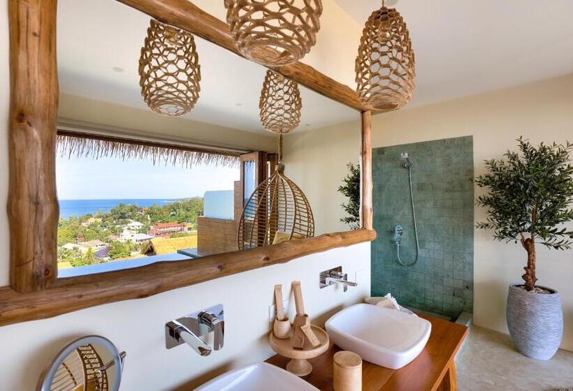 Вилла 1 Спальня Вид на Море, Wild Cottages Luxury And Natural   Sha Extra Plus Certified