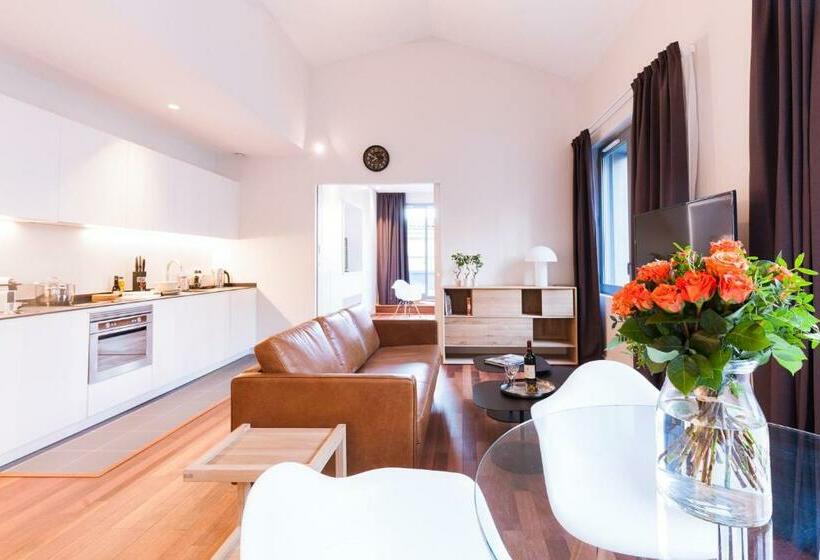 Апартаменты 1 Спальня с Террасой, Loft Luxe Hyper Centre: Terrasse/piscine/ Salle De Sport