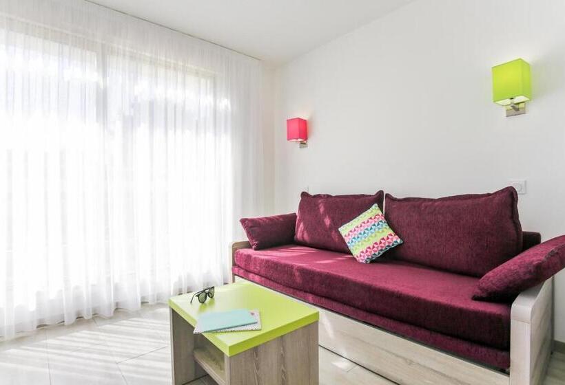 带两个卧室的复式公寓, Résidence Pierre & Vacances La Corniche D Or