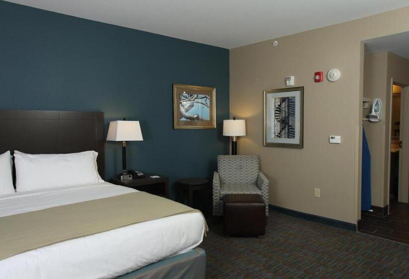 Номер Стандарт Кровать Кинг Адаптированный для Инвалидов, Holiday Inn Express Hotel & Suites Goldsboro   Base Area, An Ihg