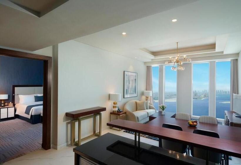 2 Bedroom Apartment Sea View, Wyndham Grand Doha West Bay Beach