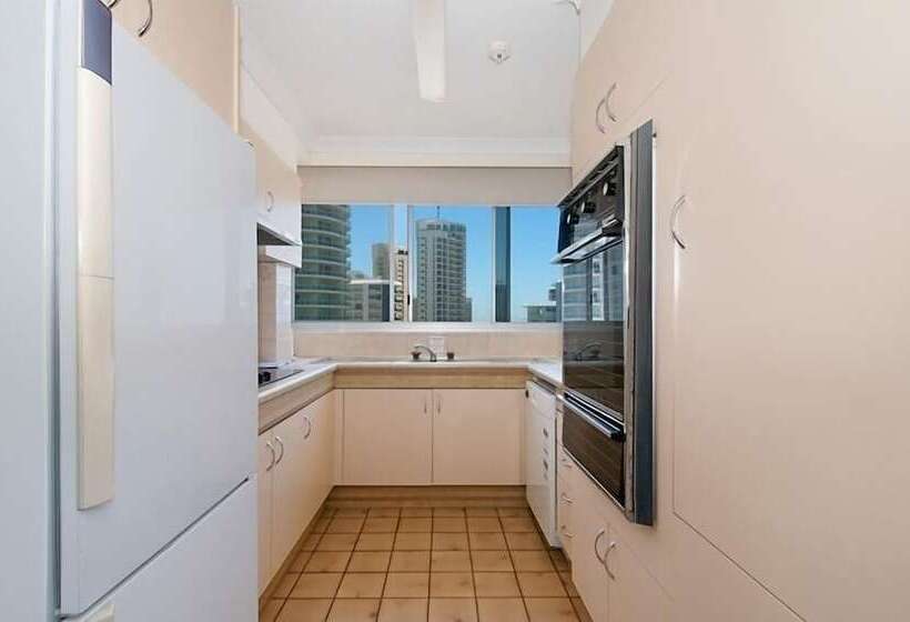 １階の１ベッドルームアパートメント, Beachside Tower Apartments