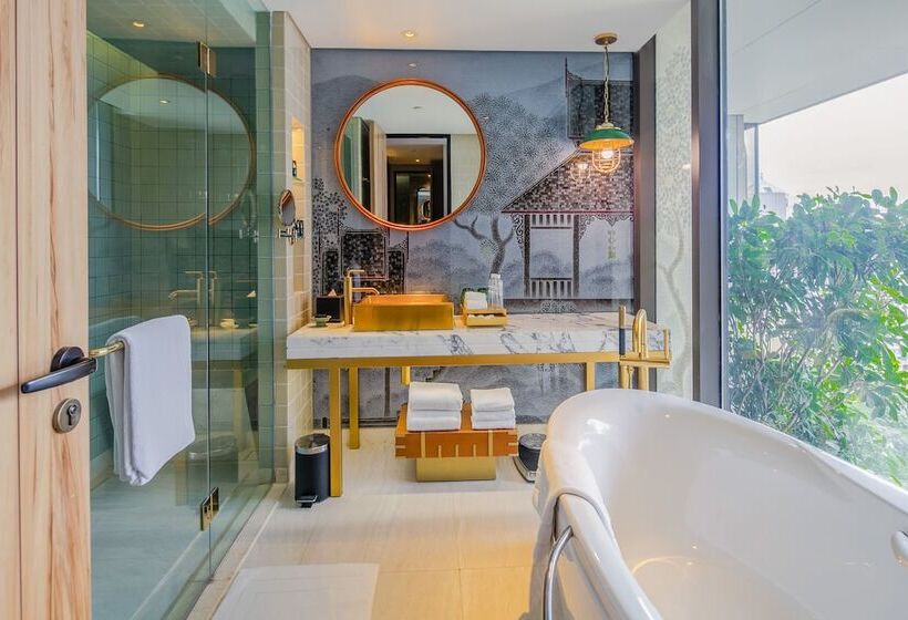 Quarto Premium Vista Cidade, Indigo Bangkok Wireless Road, An Ihg