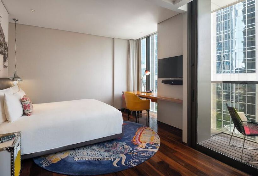 Quarto Premium Vista Cidade, Indigo Bangkok Wireless Road, An Ihg