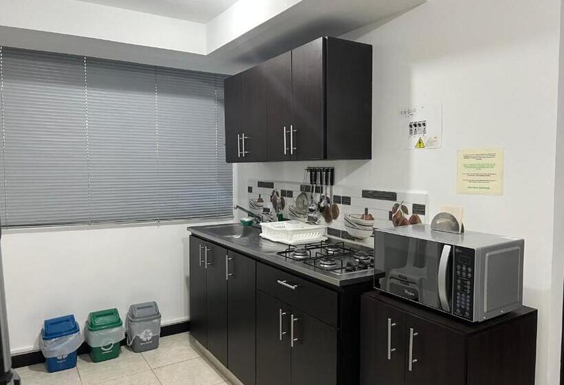آپارتمان 1 خوابه با بالکن, Apartahotel Parque Del Café 3km