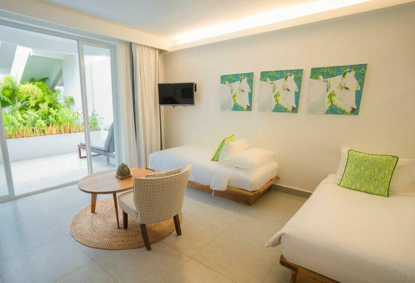 豪华家庭房间, Naiya Sea Resort