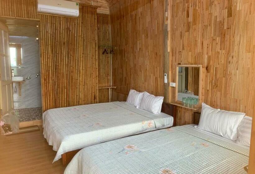 ویلای استاندارد با چشم‌انداز باغ, Green Homestay Mai Chau