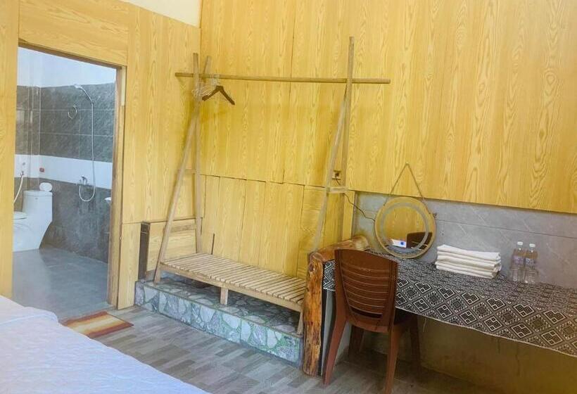 اتاق استاندارد با چشم‌انداز باغ, Green Homestay Mai Chau