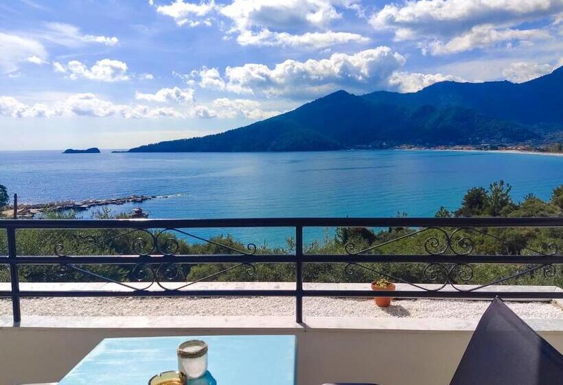 Family studio with sea view, Celeste Golden Beach