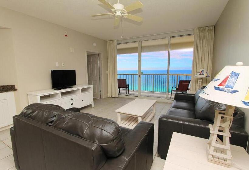 اتاق لوکس با بالکن و چشم‌انداز دریا, Majestic Beach Resort The Official Onsite Rental Company, Panama City Beach, Fl