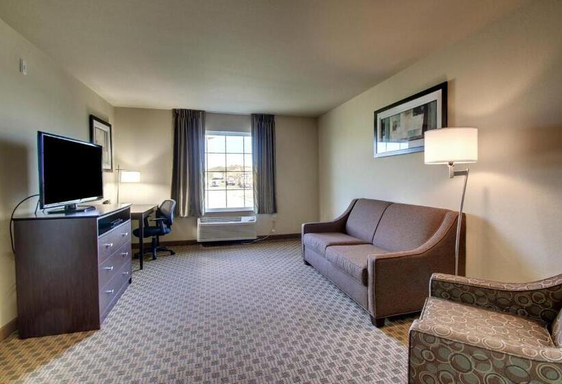 스위트 킹사이즈 침대, Cobblestone Inn & Suites   Avoca